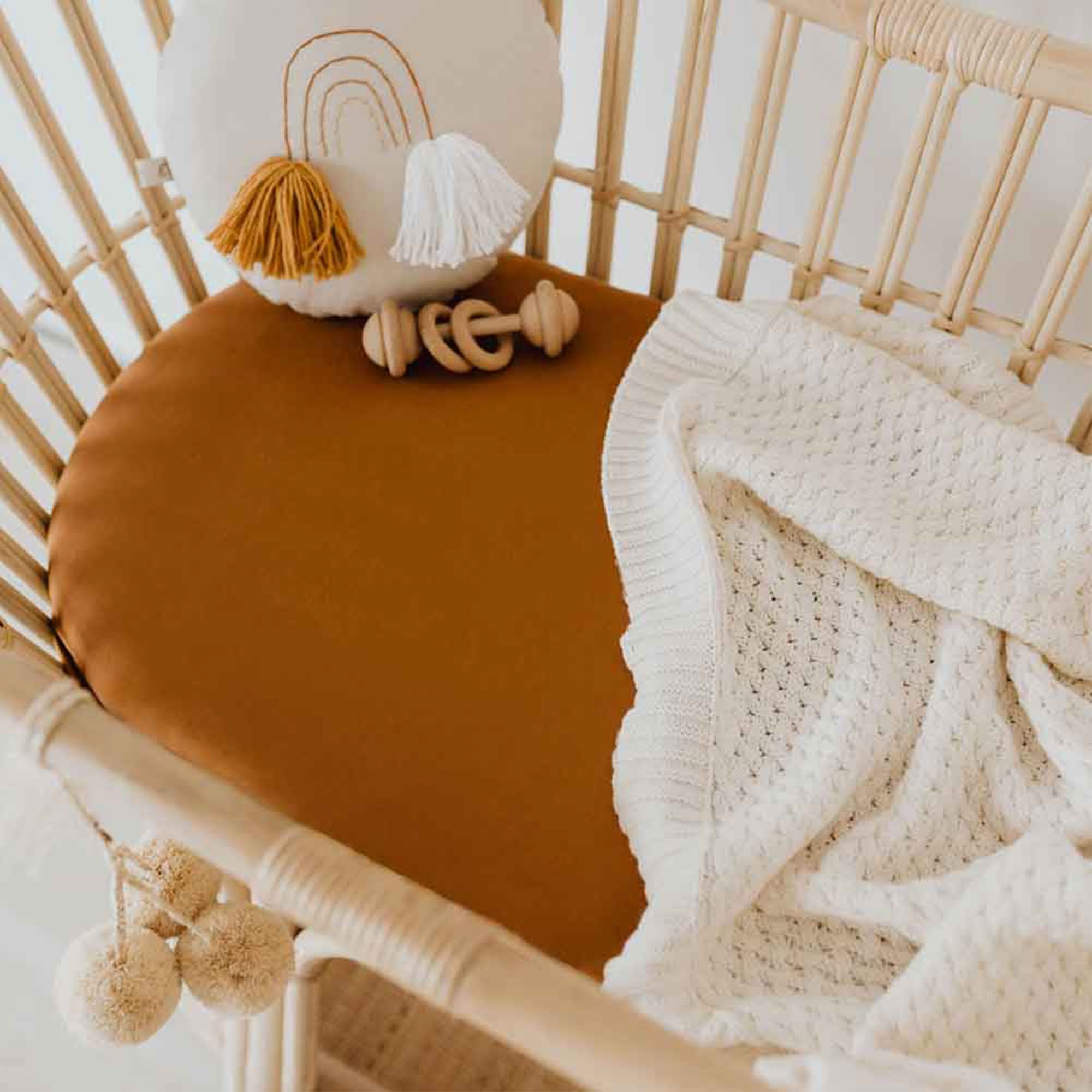 Organic cotton bassinet sheets online