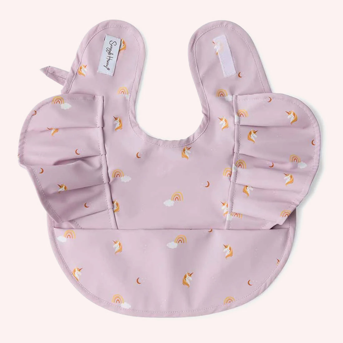 Frill Snuggle Bib - Unicorn