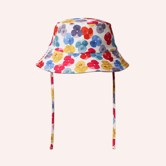 Splash Sunhat - Painted Delphine Print