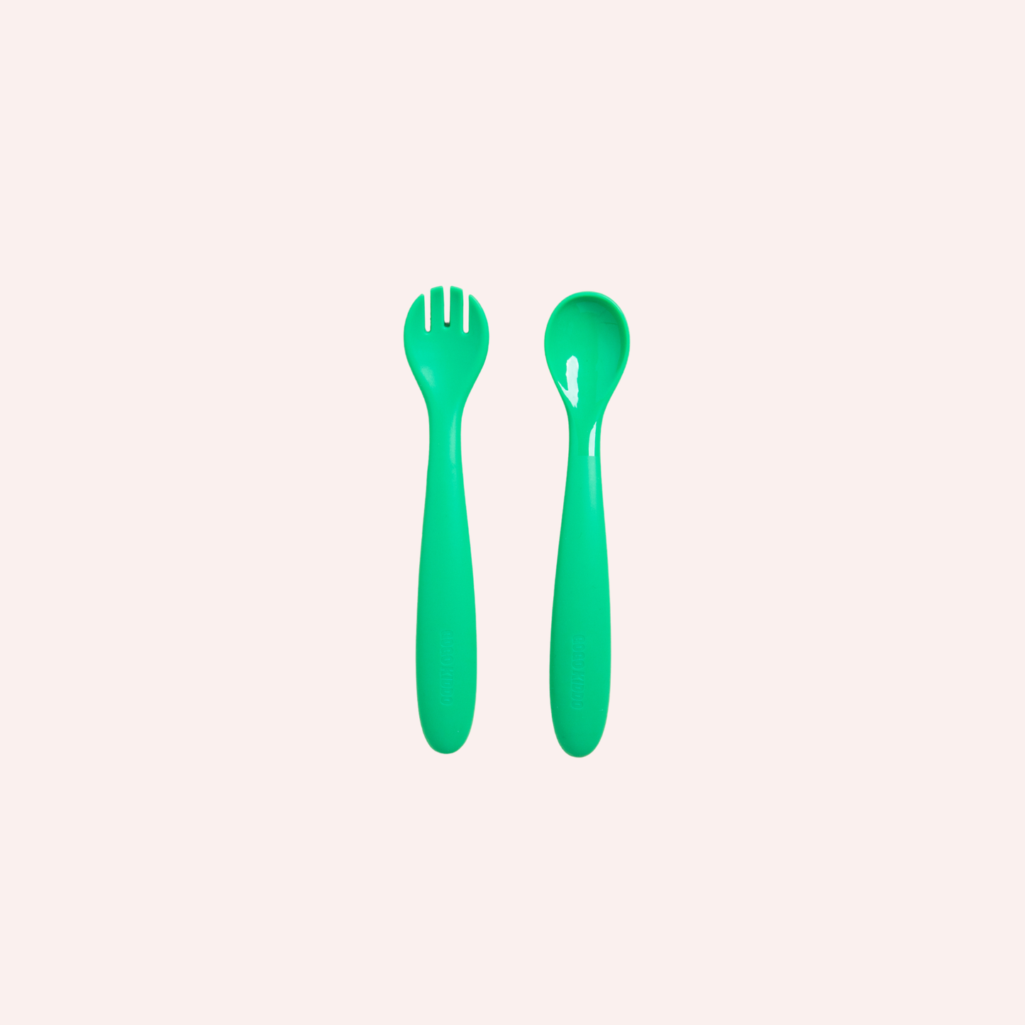 Fun Firsts Spoon and Fork Duo - Green