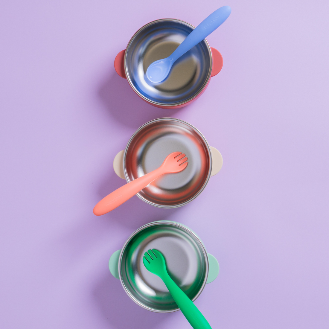 Fun Firsts Spoon and Fork Duo - Green