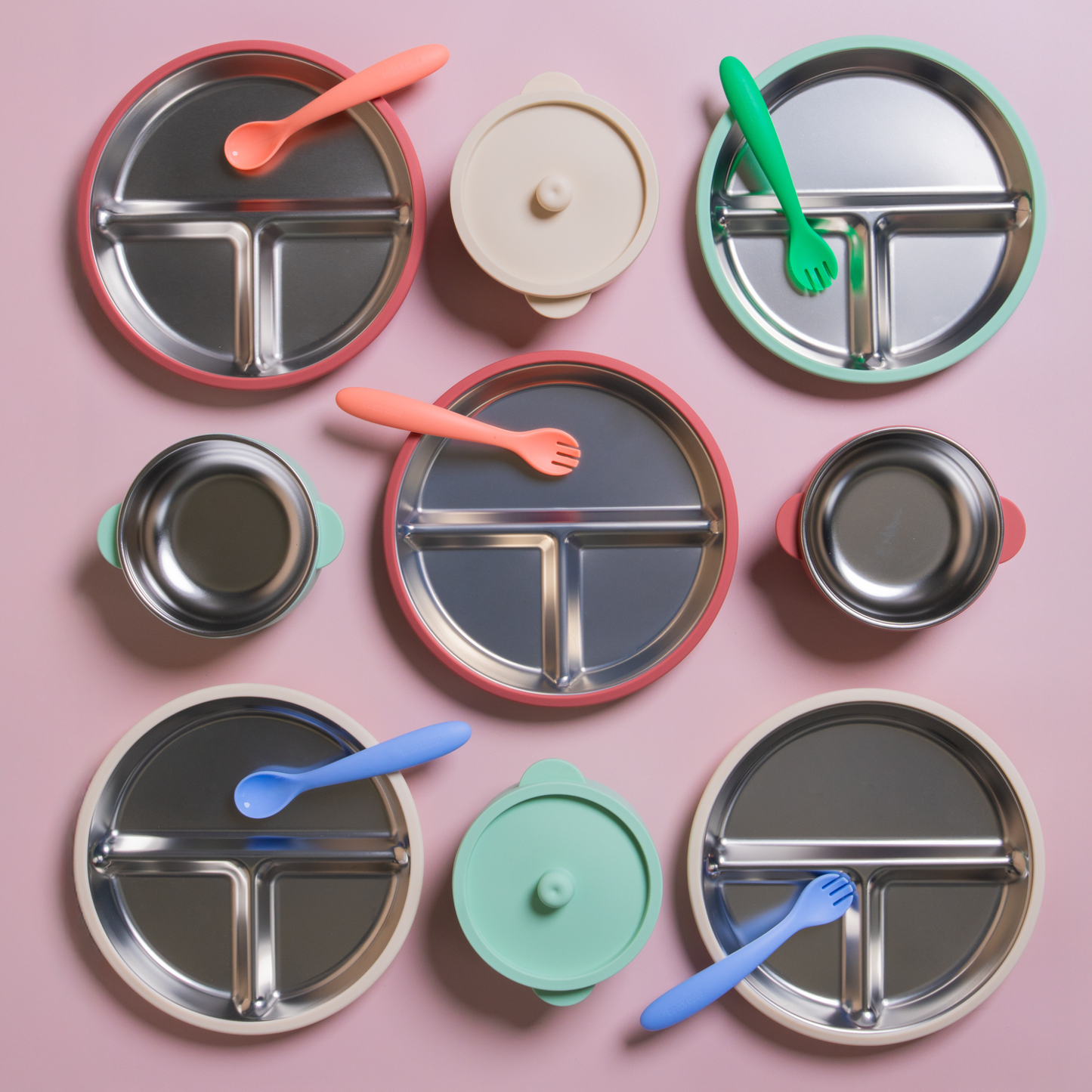 Fun Firsts Spoon and Fork Duo - Periwinkle Blue