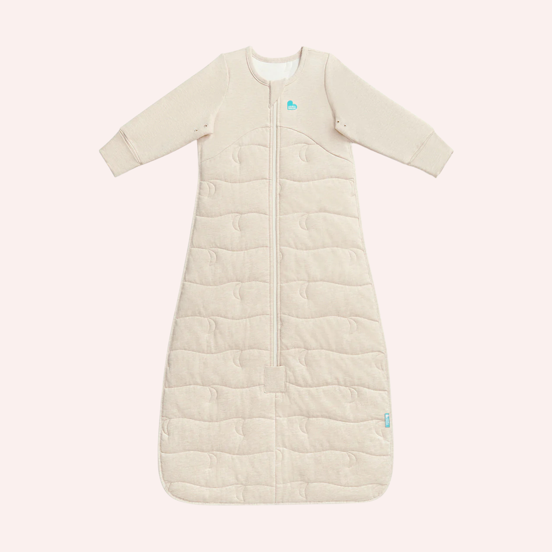 Stage 3 Sleep Bag - 3.5 TOG - Quilted Stretch Cotton - Oatmeal