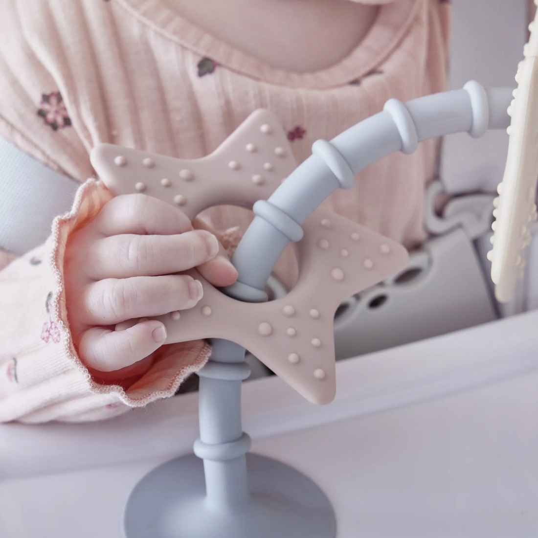 Stick 'n' Play Sensory Star Toy and Teether