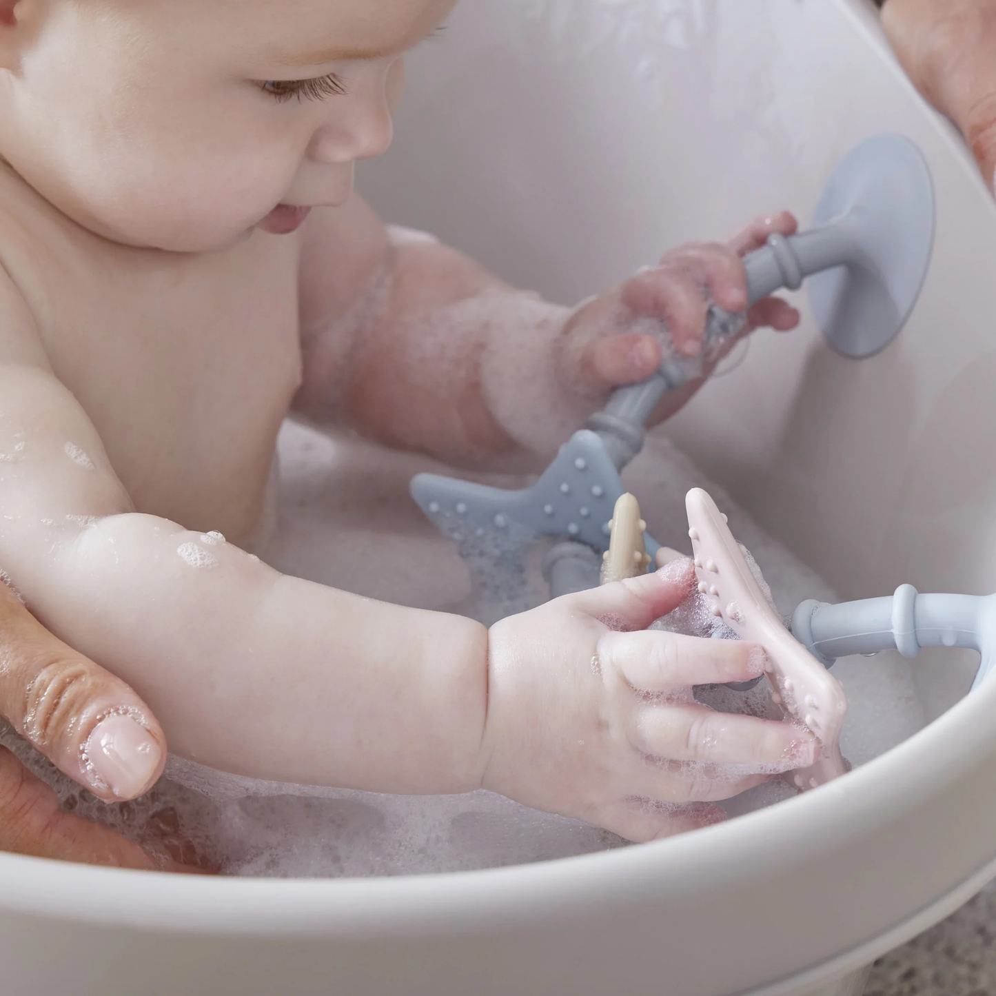 Stick 'n' Play Sensory Star Toy and Teether