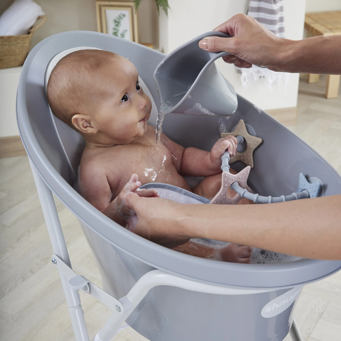 Stick 'n' Play Sensory Star Toy and Teether