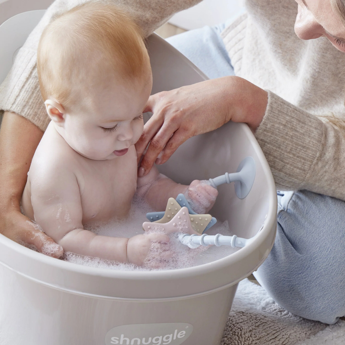 Stick 'n' Play Sensory Star Toy and Teether
