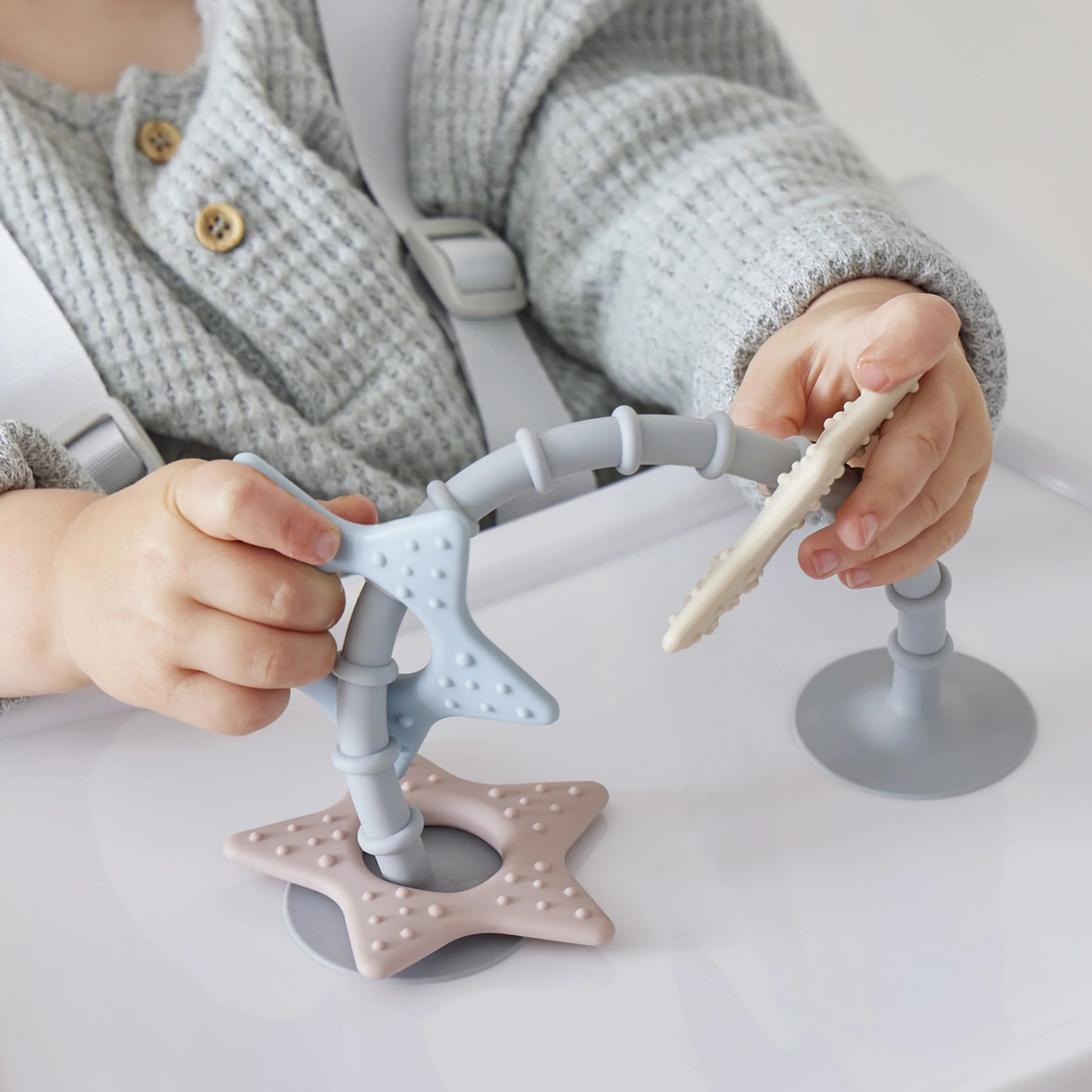 Stick 'n' Play Sensory Star Toy and Teether