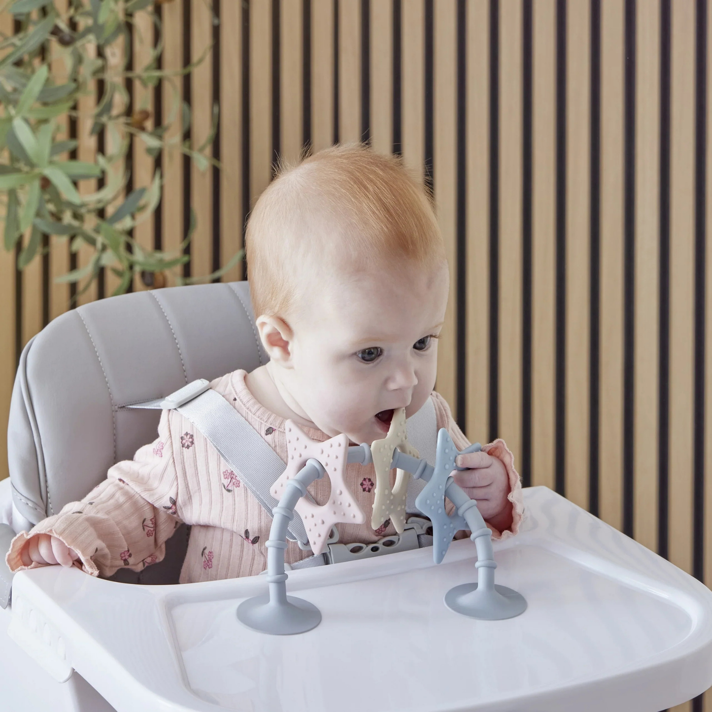 Stick 'n' Play Sensory Star Toy and Teether