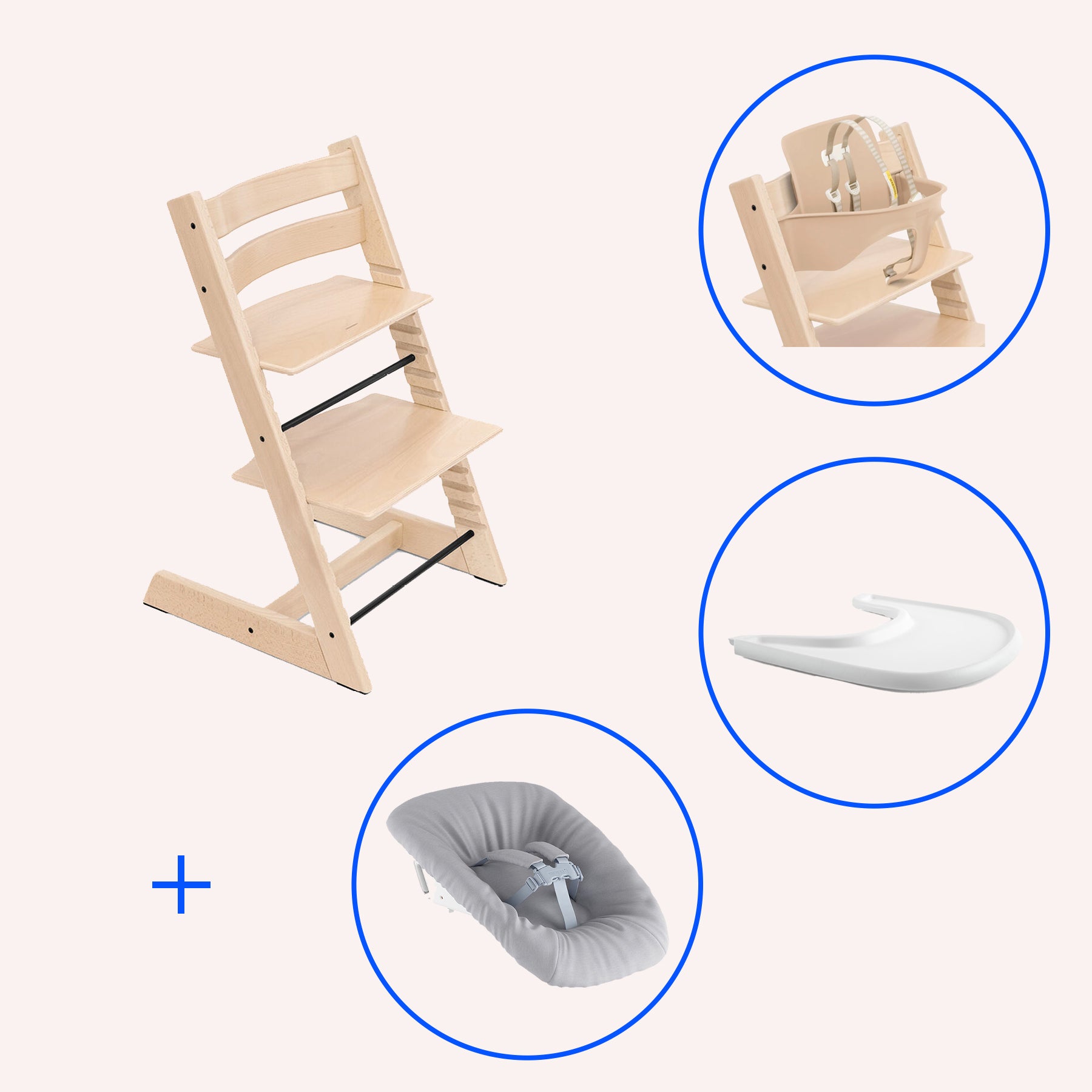 Stokke tripp 2025 trapp baby bundle