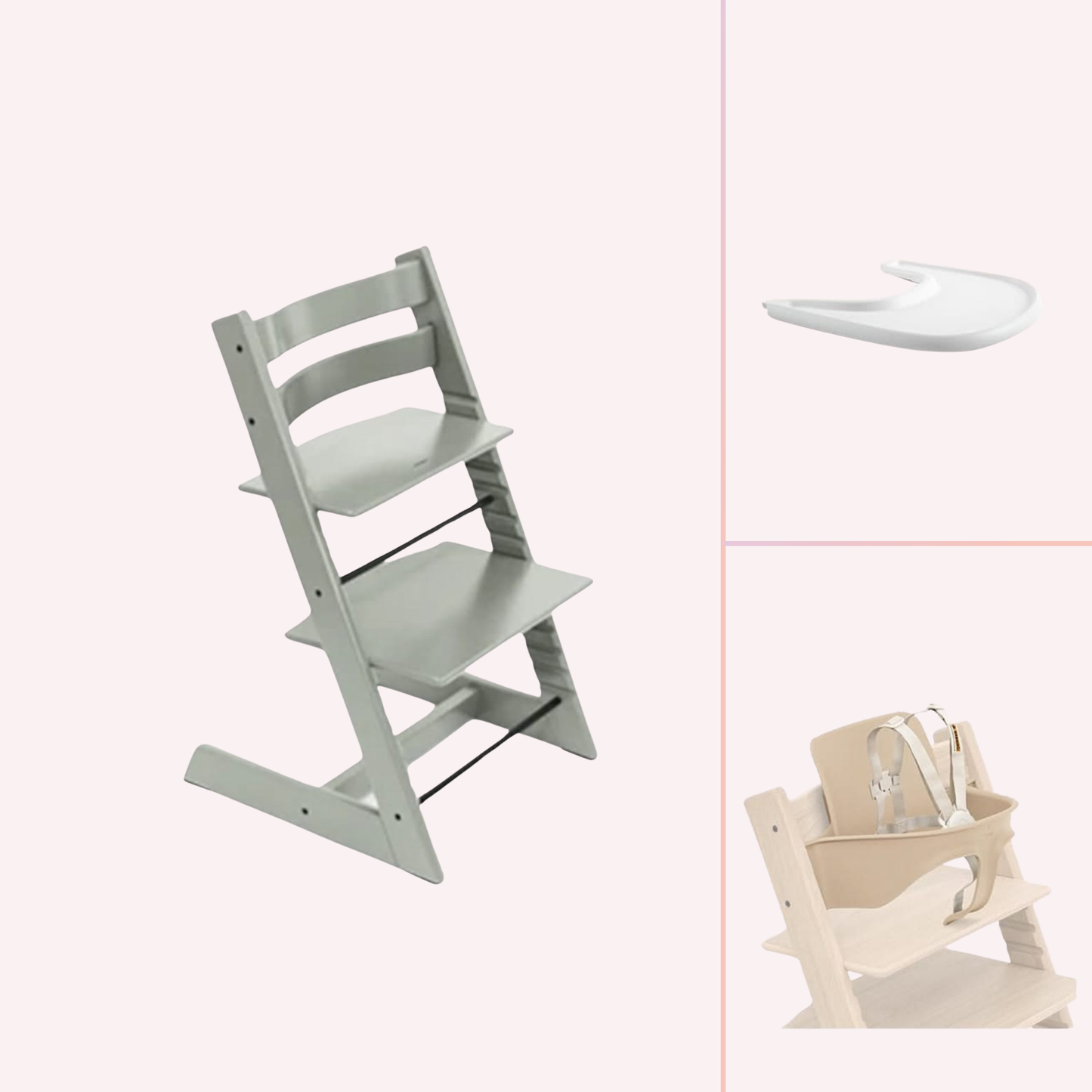 Stokke Tripp Trapp Solids Highchair Bundle