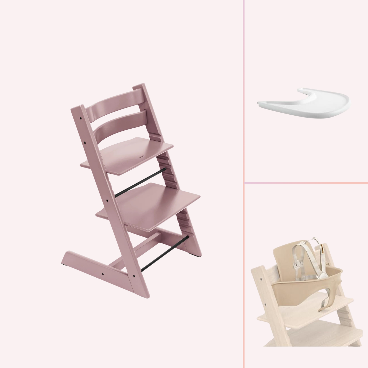 Stokke Tripp Trapp Solids Highchair Bundle