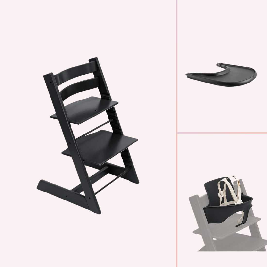 Stokke Tripp Trapp Solids Highchair Bundle