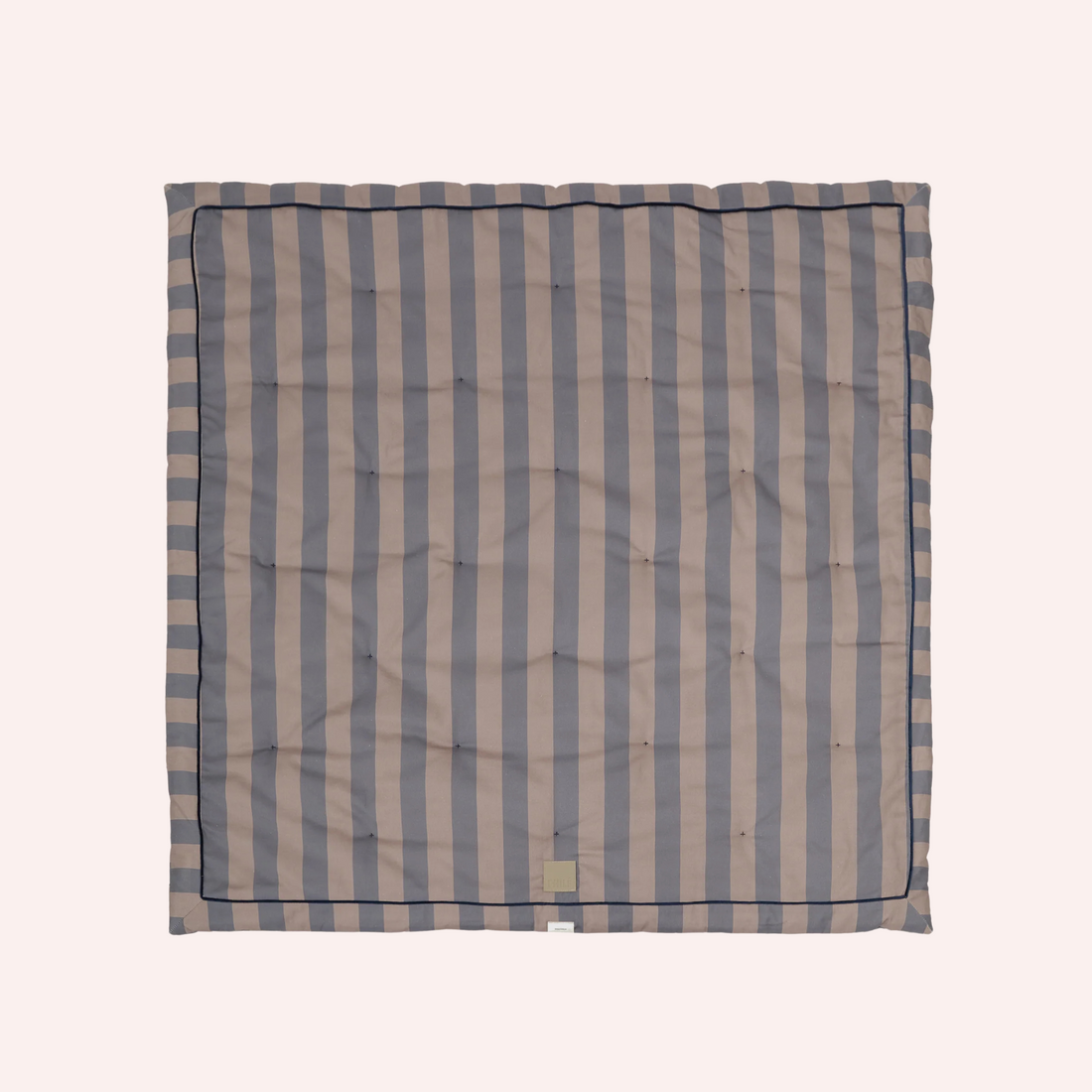 Striped Play Mat - Eggplant