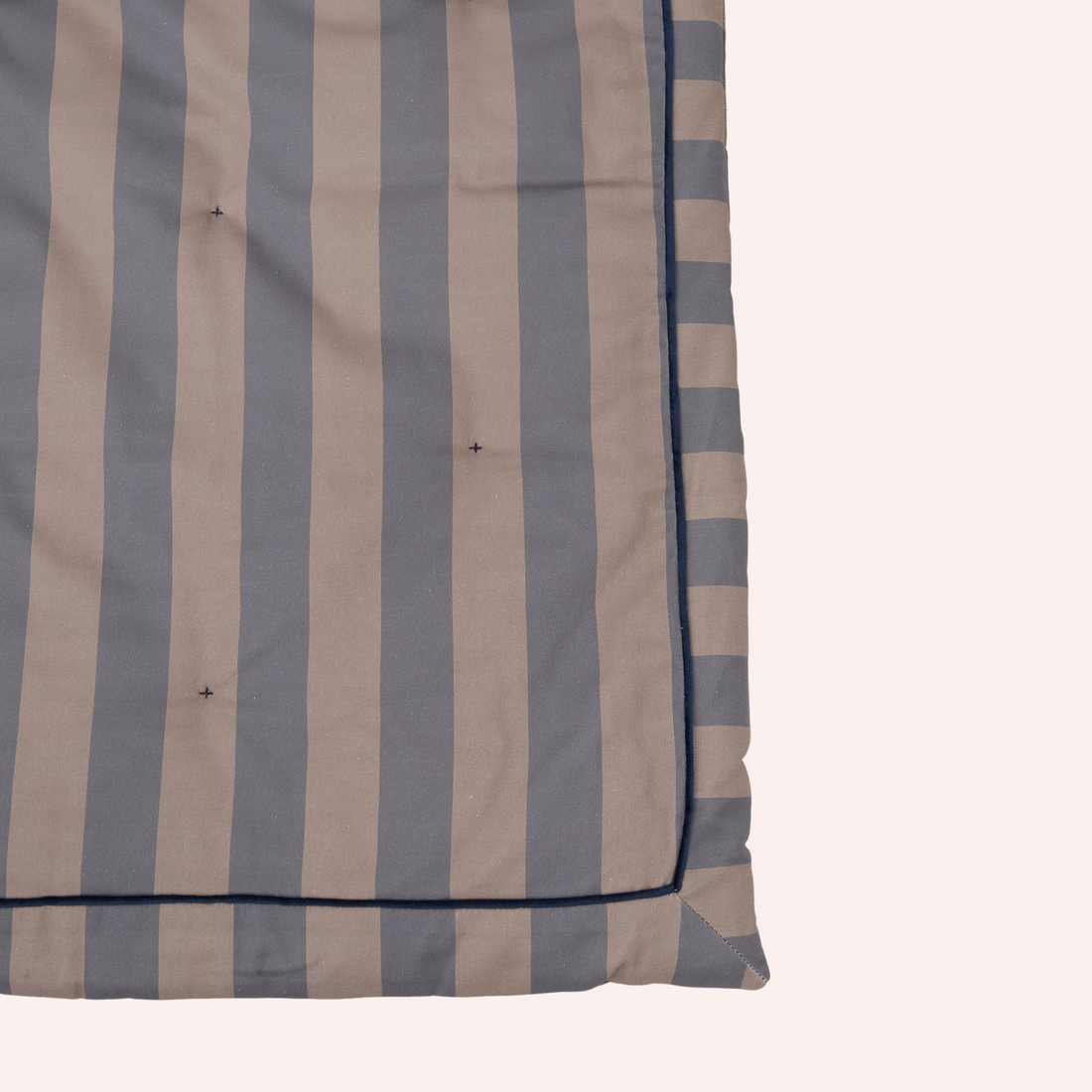 Striped Play Mat - Eggplant