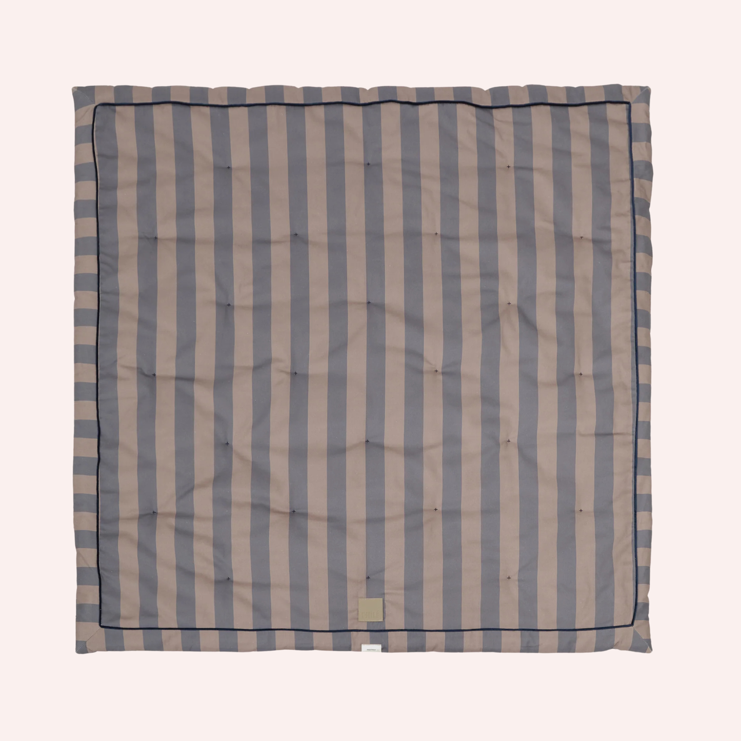 Striped Play Mat - Eggplant