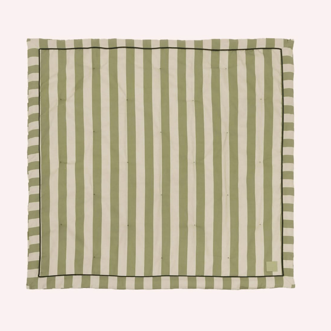 Striped Play Mat - Green