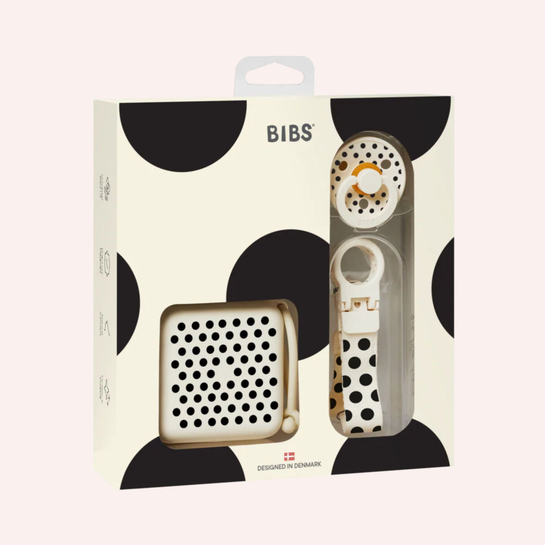Studio Soothe & Go Gift Set - Polka Ivory/Black