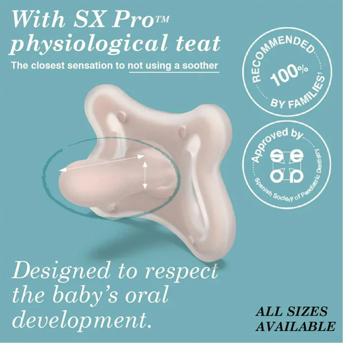 Suavinex - Zero Zero Air Flow Silicone Dummy (0-6months)