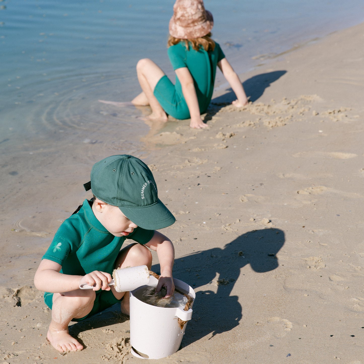 Short Sleeve Wetsuit - Forest Green