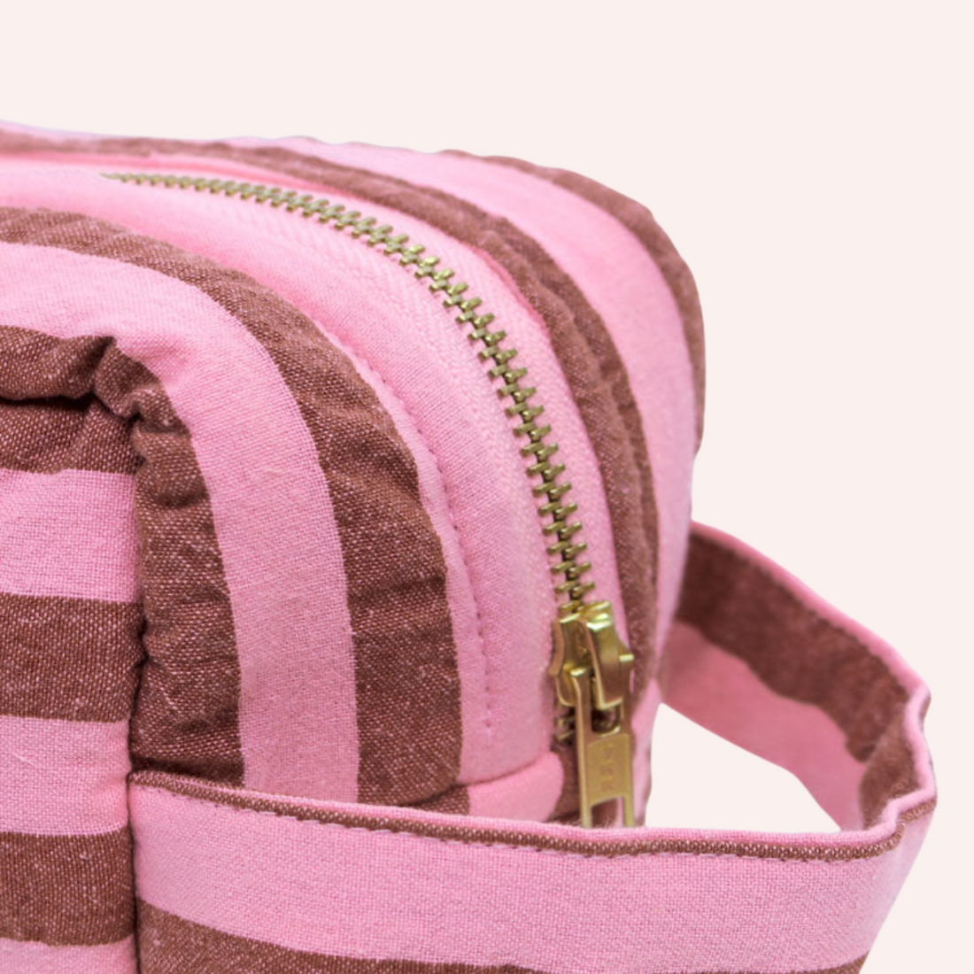 Dopp Kit - Sundae Seersucker