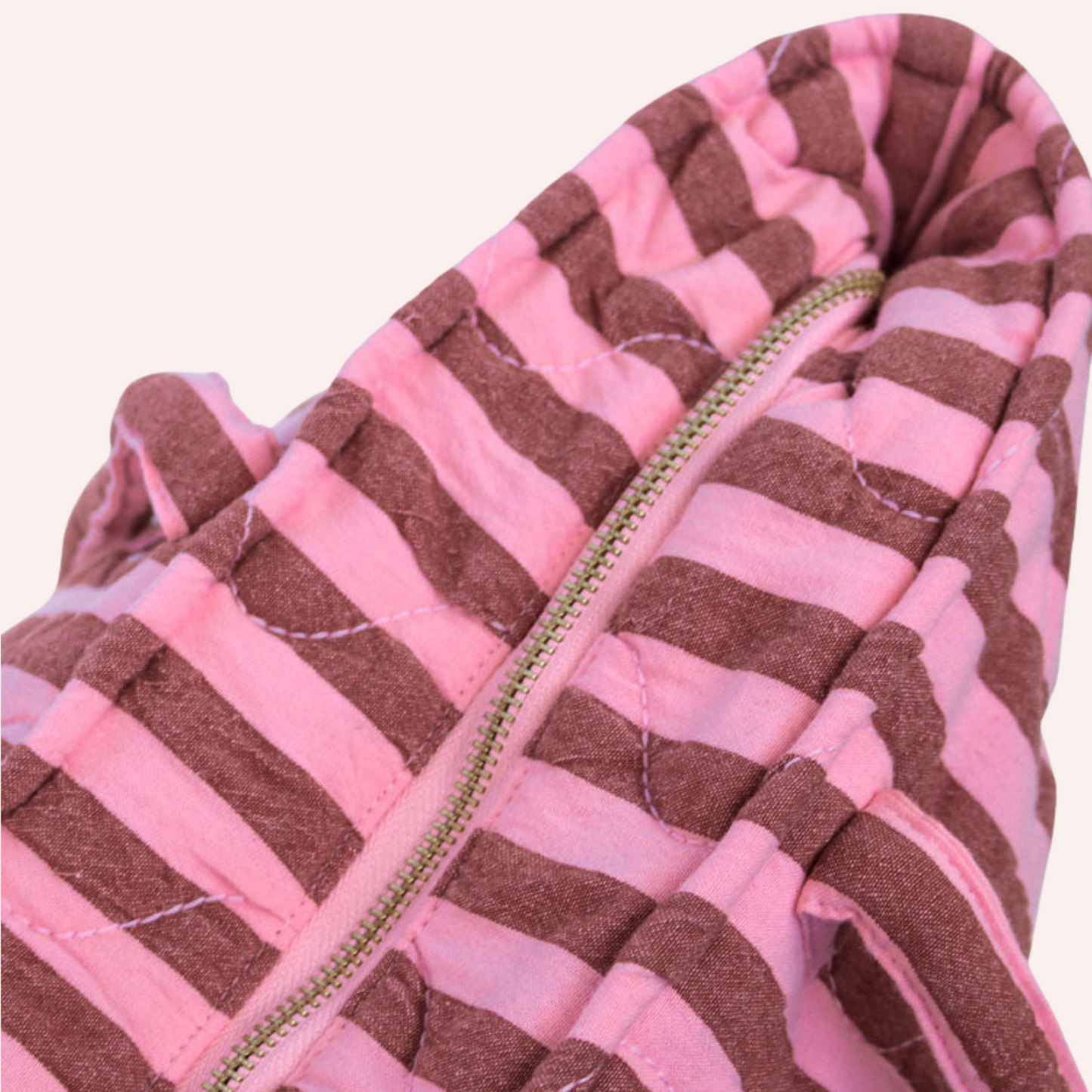 Quilted Bag - Sundae Seersucker