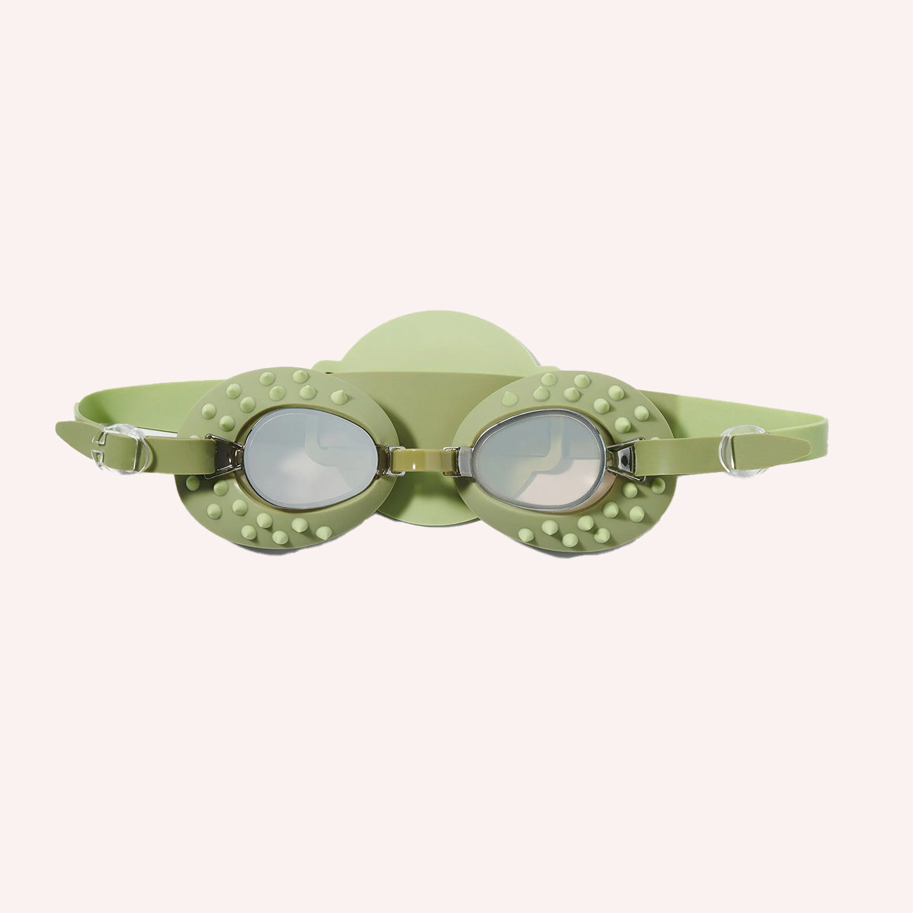 Cookie the Croc Swim Goggles - Khaki