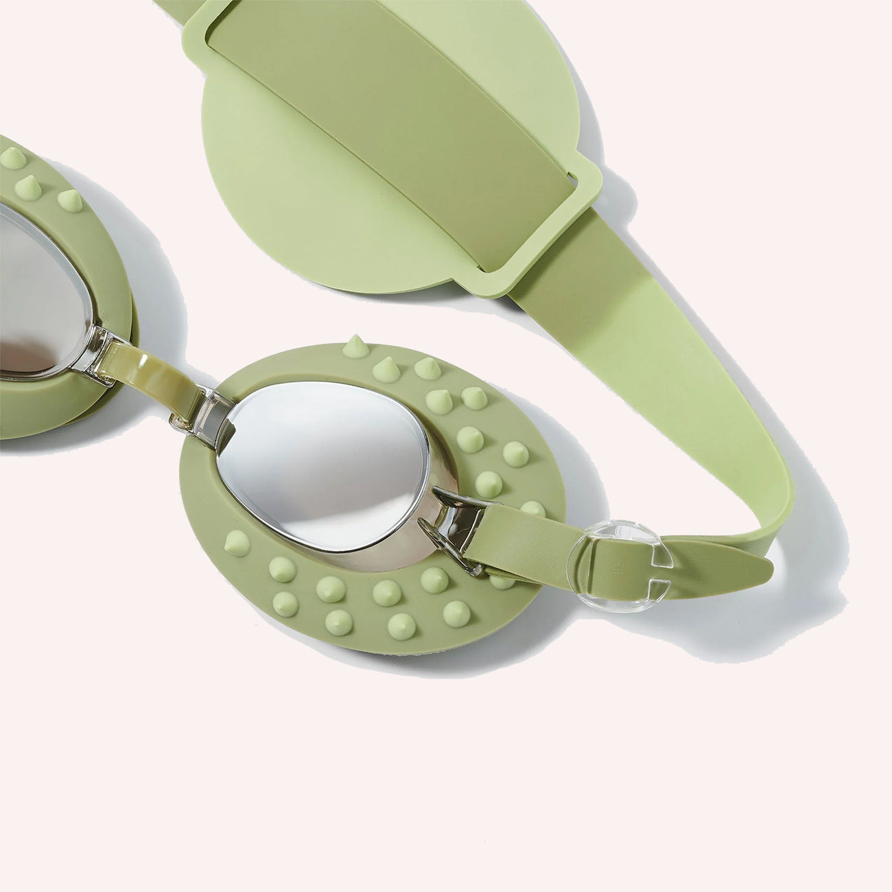 Cookie the Croc Swim Goggles - Khaki