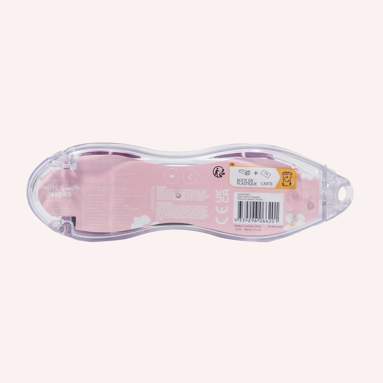 Princess Swan Swim Goggles - Multi