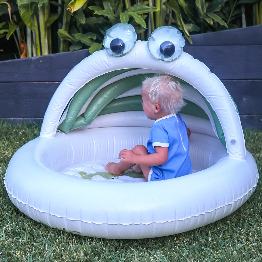 Cookie the Croc Inflatable Pool - Khaki