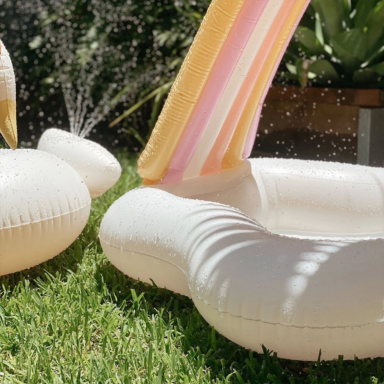 Princess Swan Inflatable Pool - Multi