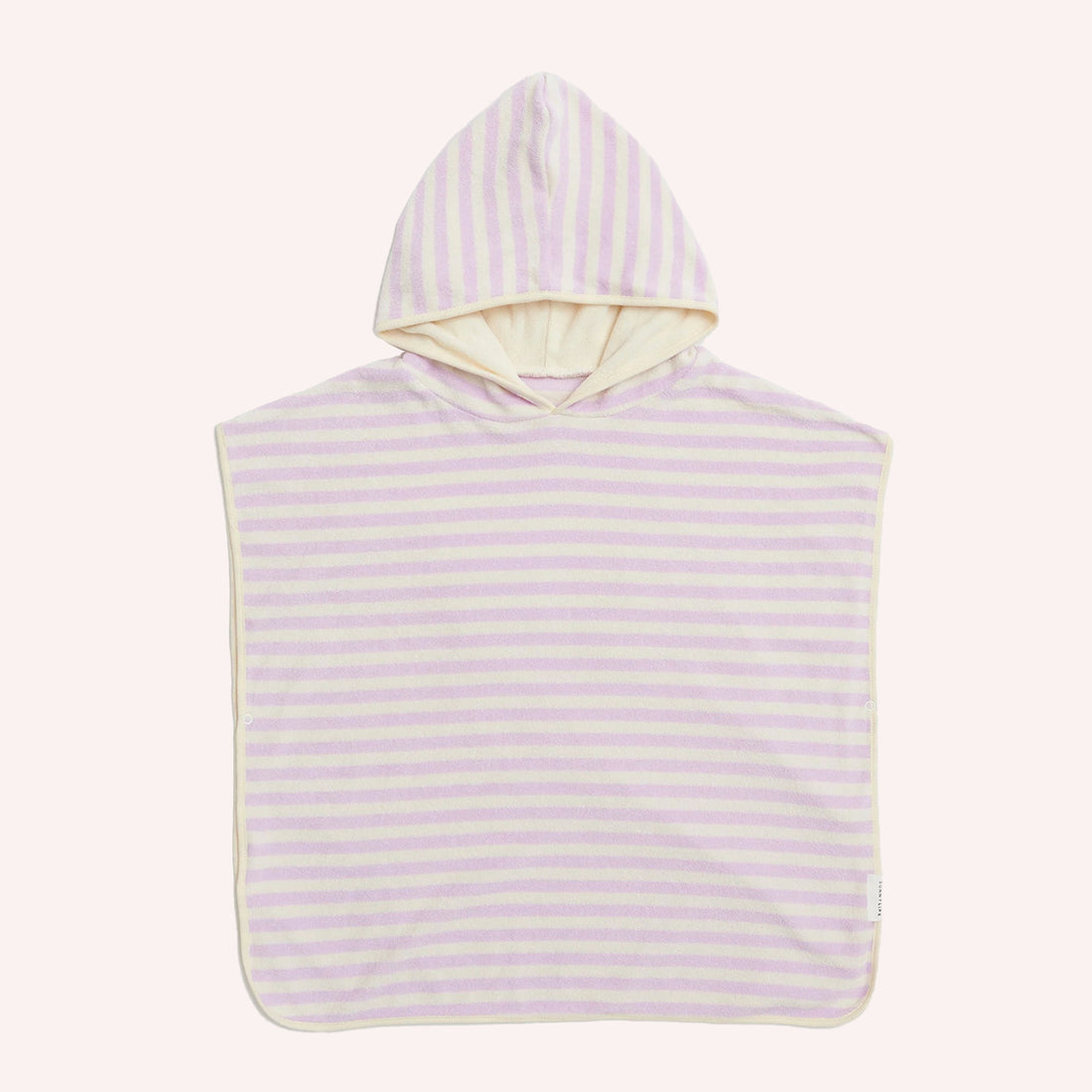 Princess Swan Hooded Towel - Soft Lilac