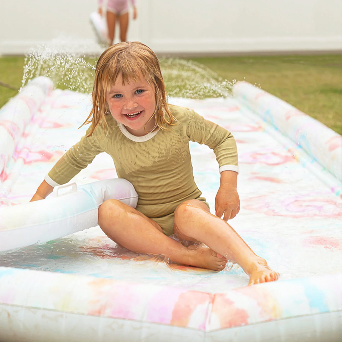 Slip, Slide and Body Board Set - Tie Dye Multi