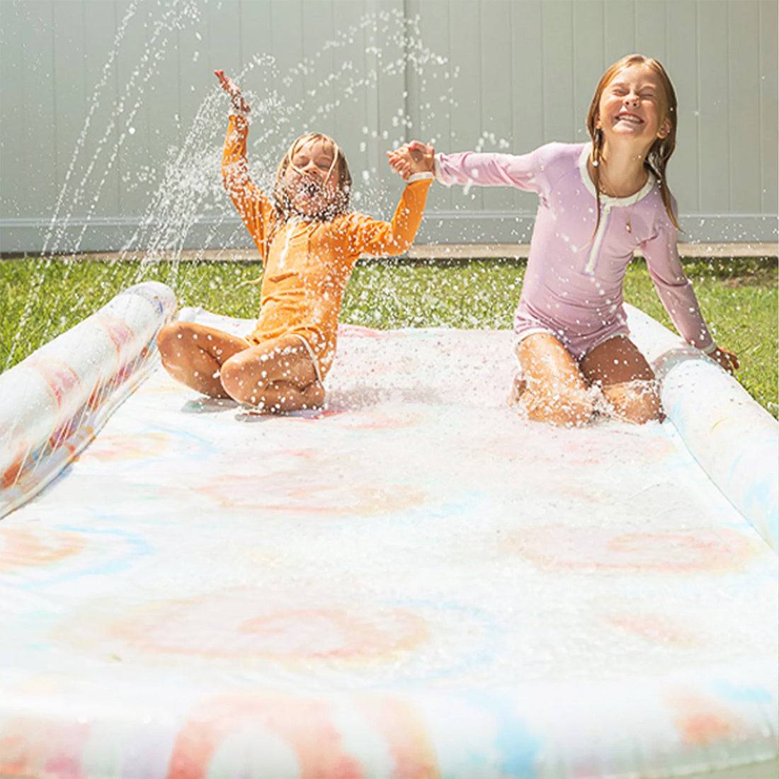 Slip, Slide and Body Board Set - Tie Dye Multi