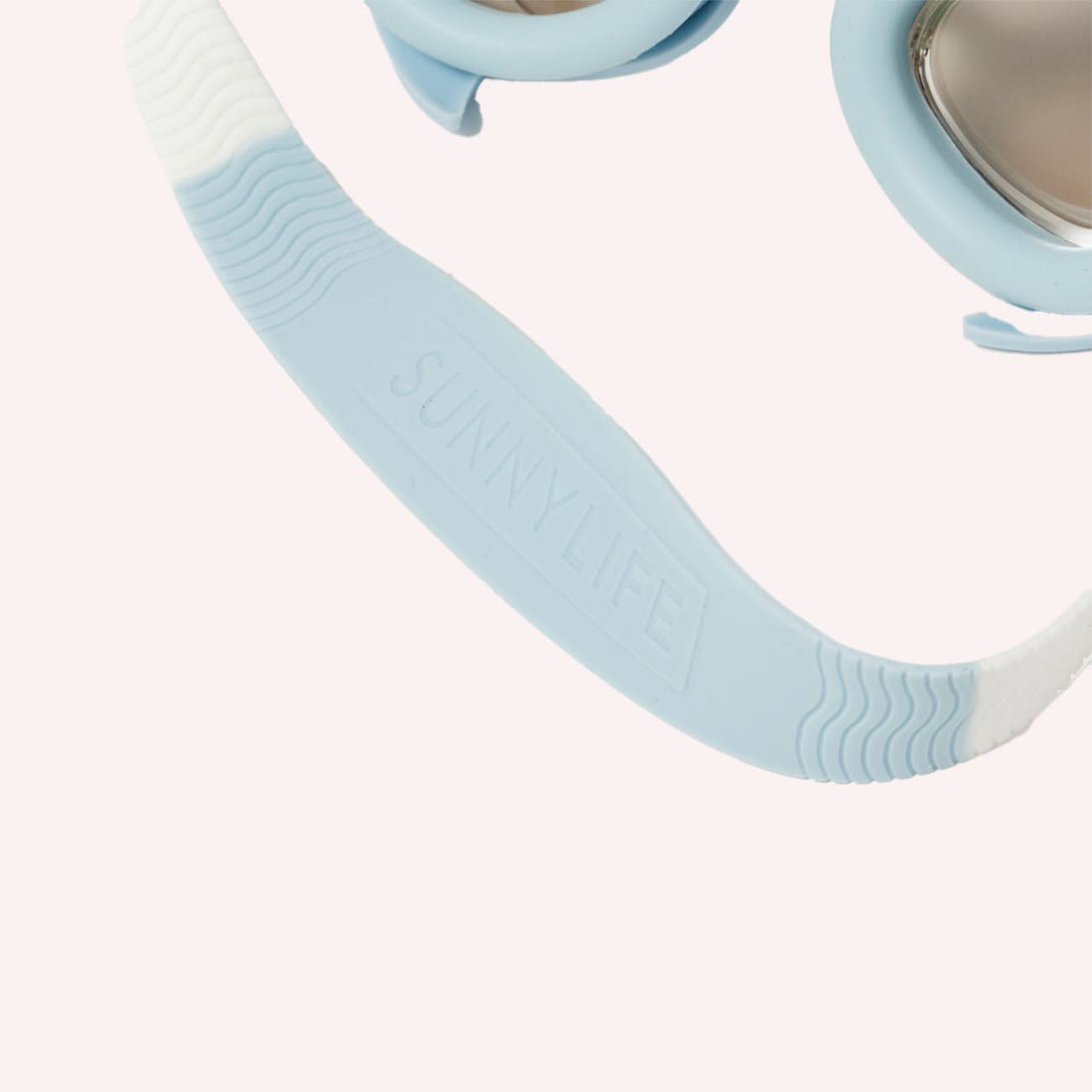 Salty the Shark Mini Swim Goggles - Aqua