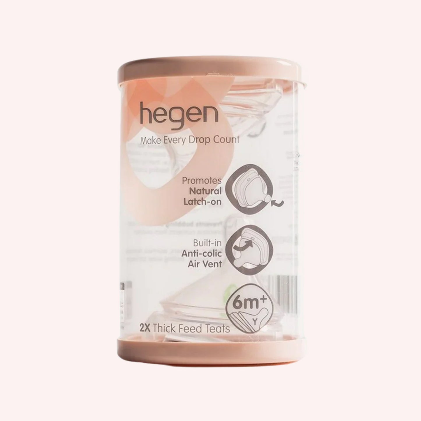 Hegen Teats - Fast Flow (6+ months) - 2pk