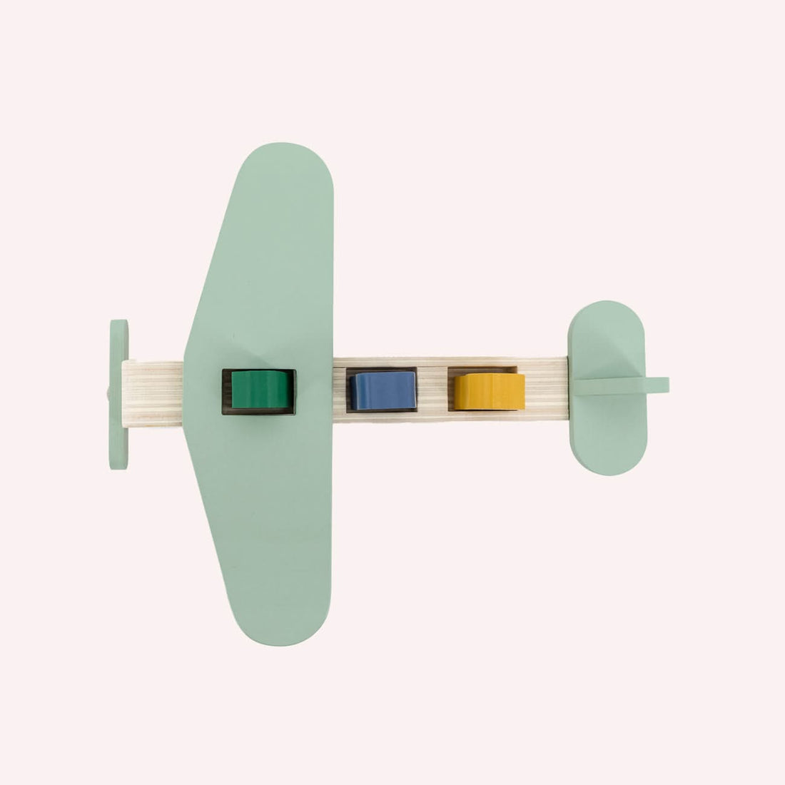 Wooden Animal Airplane