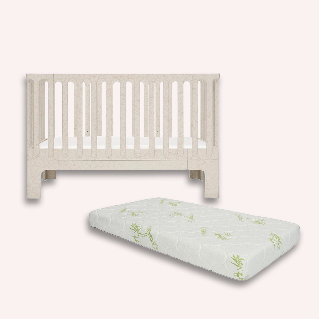 Tasman Eco Archie Cot + Mattress Bundle