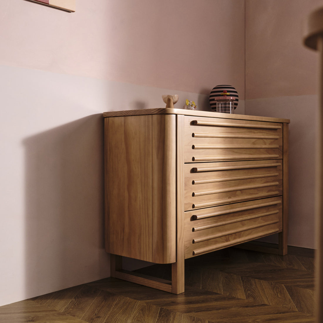 Pisa Drawer Chest - Sandstone