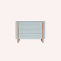 Pisa Drawer Chest - Green and Sandstone