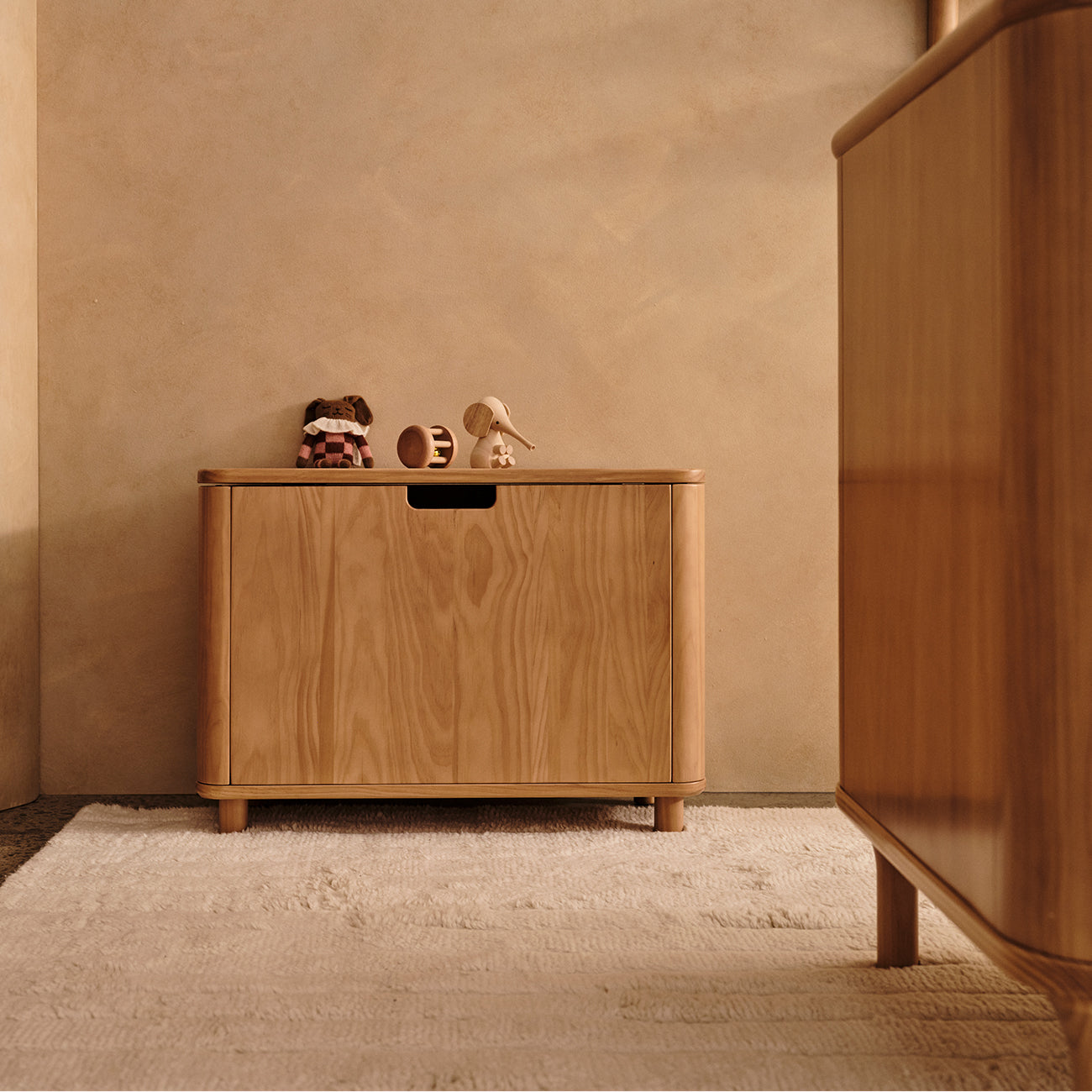 Willow Toy Box - Sandstone