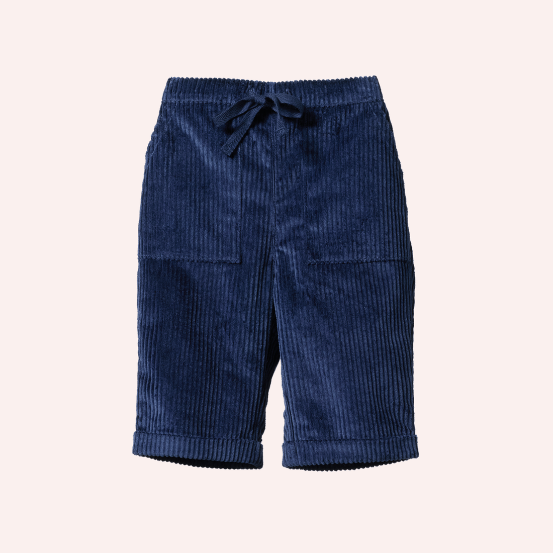 Teddy Cord Pants - Navy