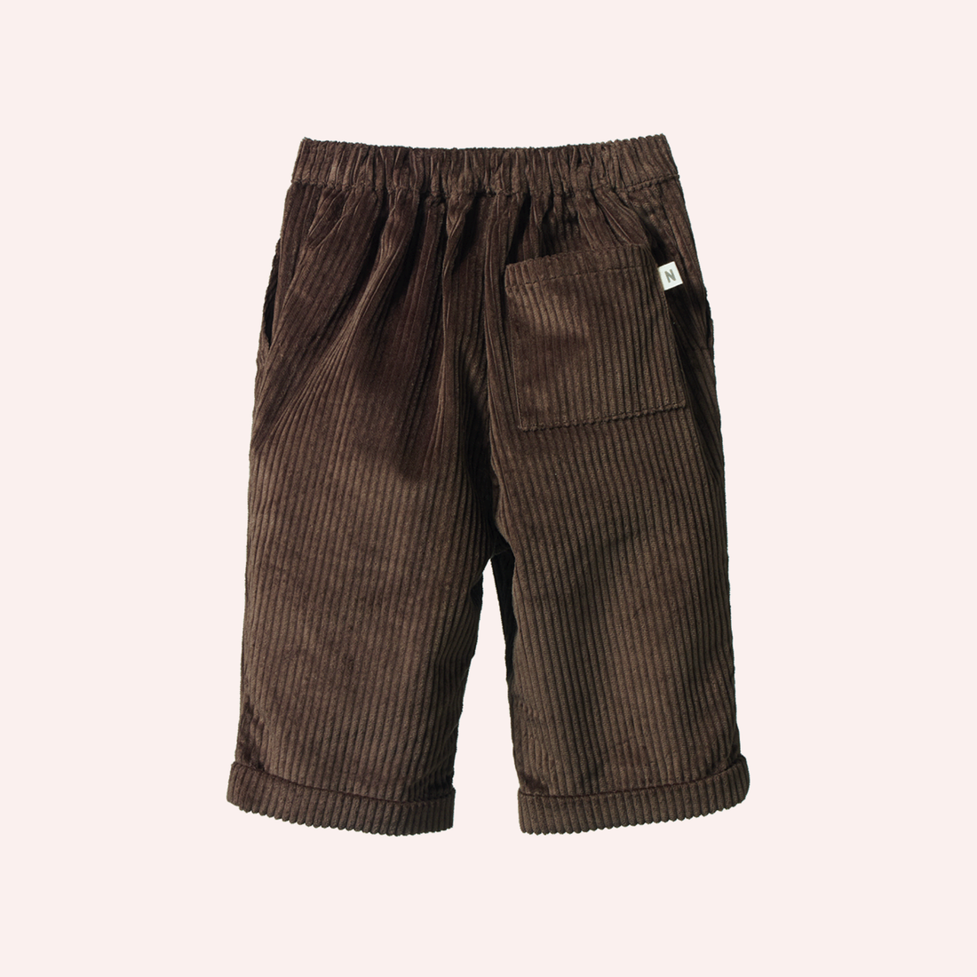 Teddy Cord Pants - Pinecone