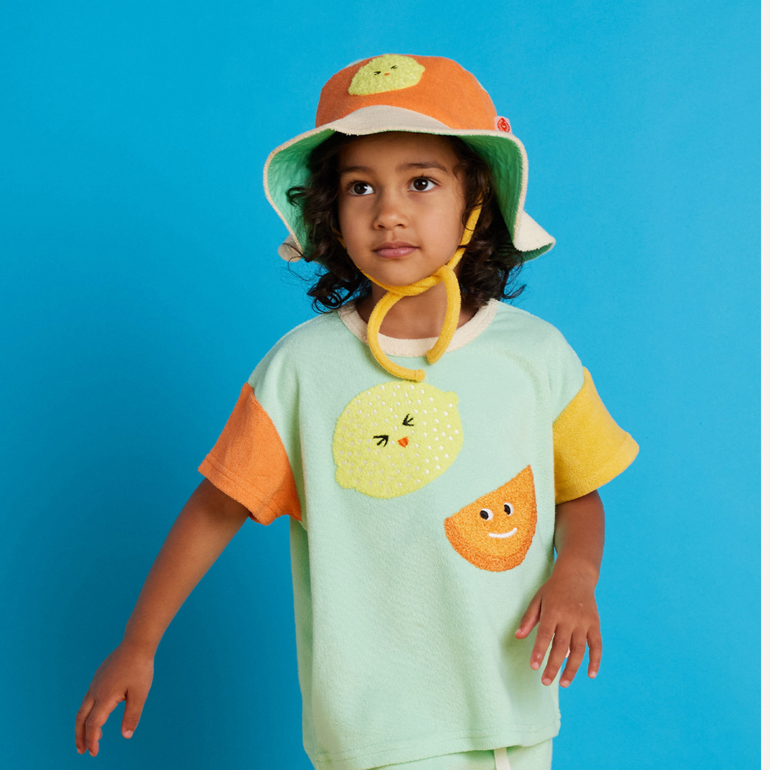 Terry Kids Bucket Hat - Peel Party