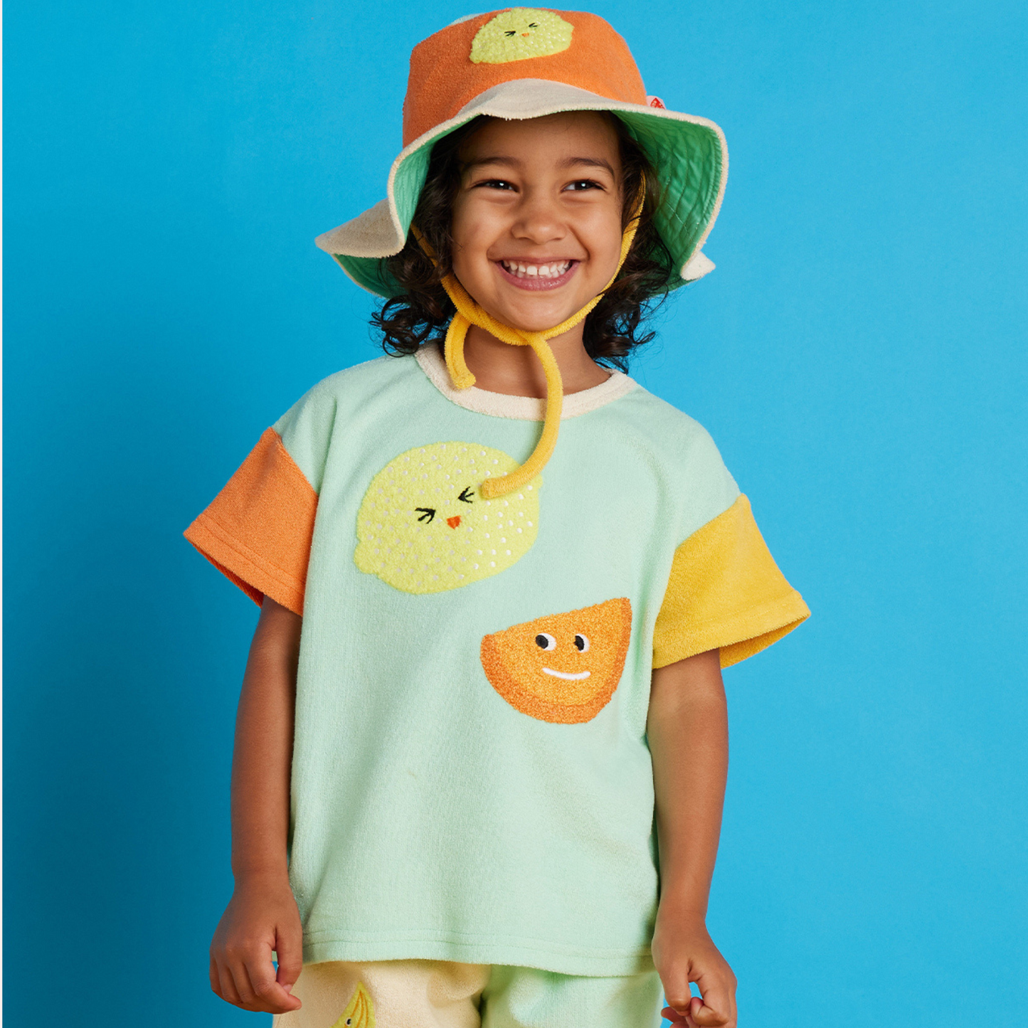 Terry Kids Bucket Hat - Peel Party
