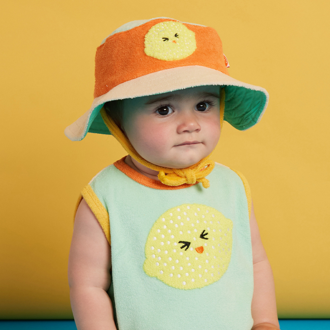 Terry Kids Bucket Hat - Peel Party