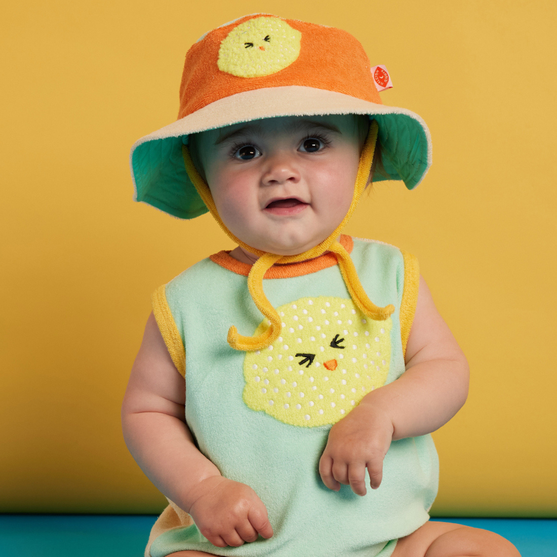 Terry Kids Bucket Hat - Peel Party