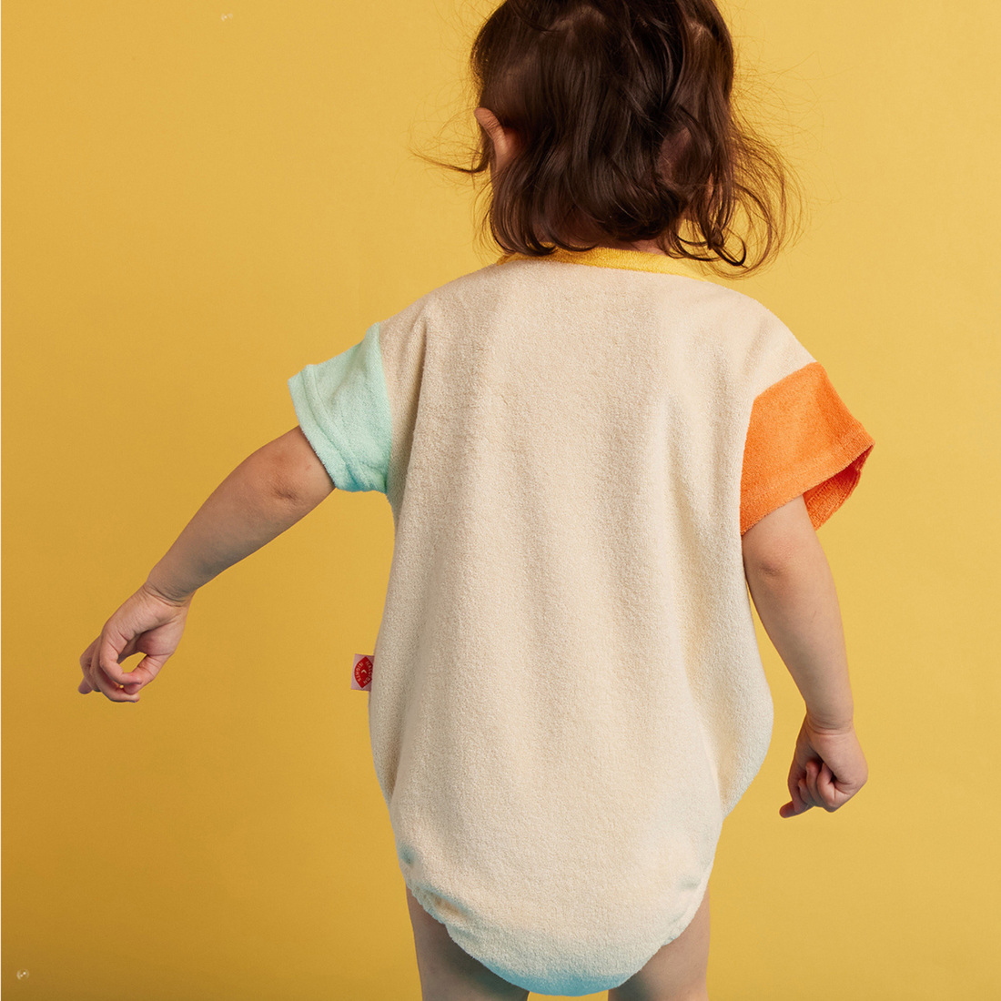 Terry Short Sleeve Bodysuit - Peel Party