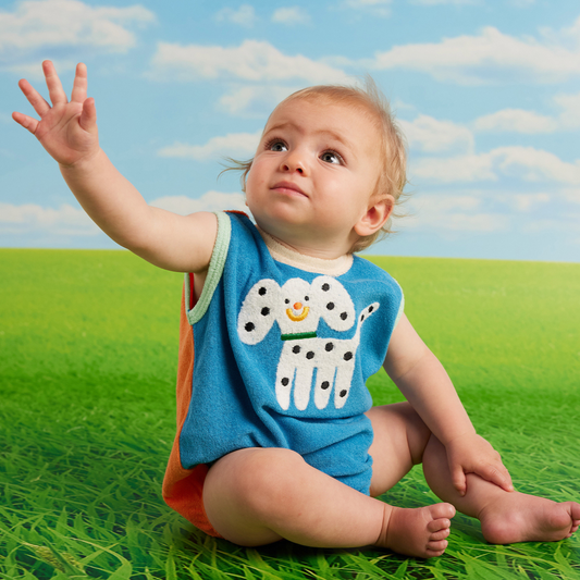 Terry Singlet Suit - Puppy Park