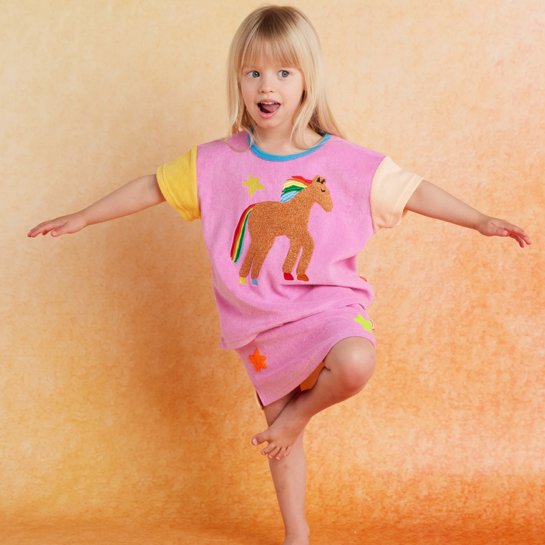 Terry T Shirt - Giddy Up